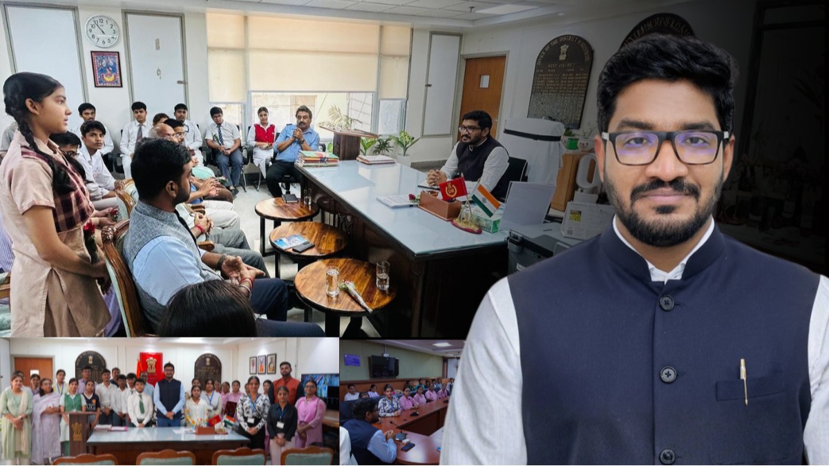 IAS Hari Kallikkat’s “Dialogue with DM” gives students a peek into West Delhi governance
