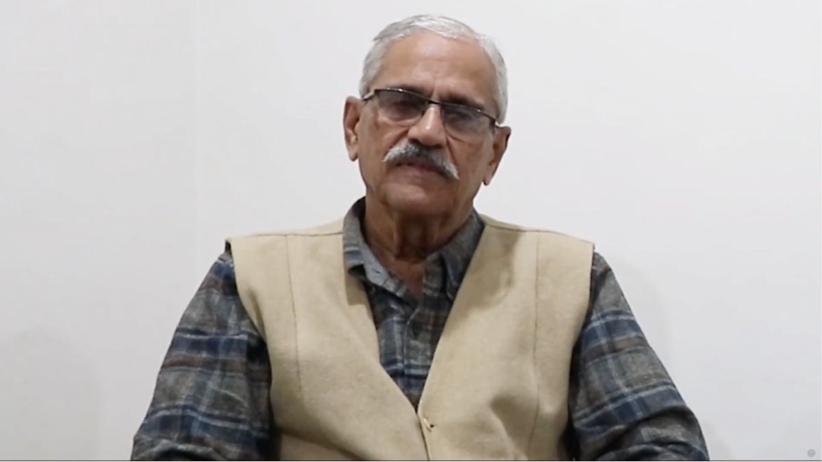 Jagdish Afle is Secretary, Ram Mandir Trust
