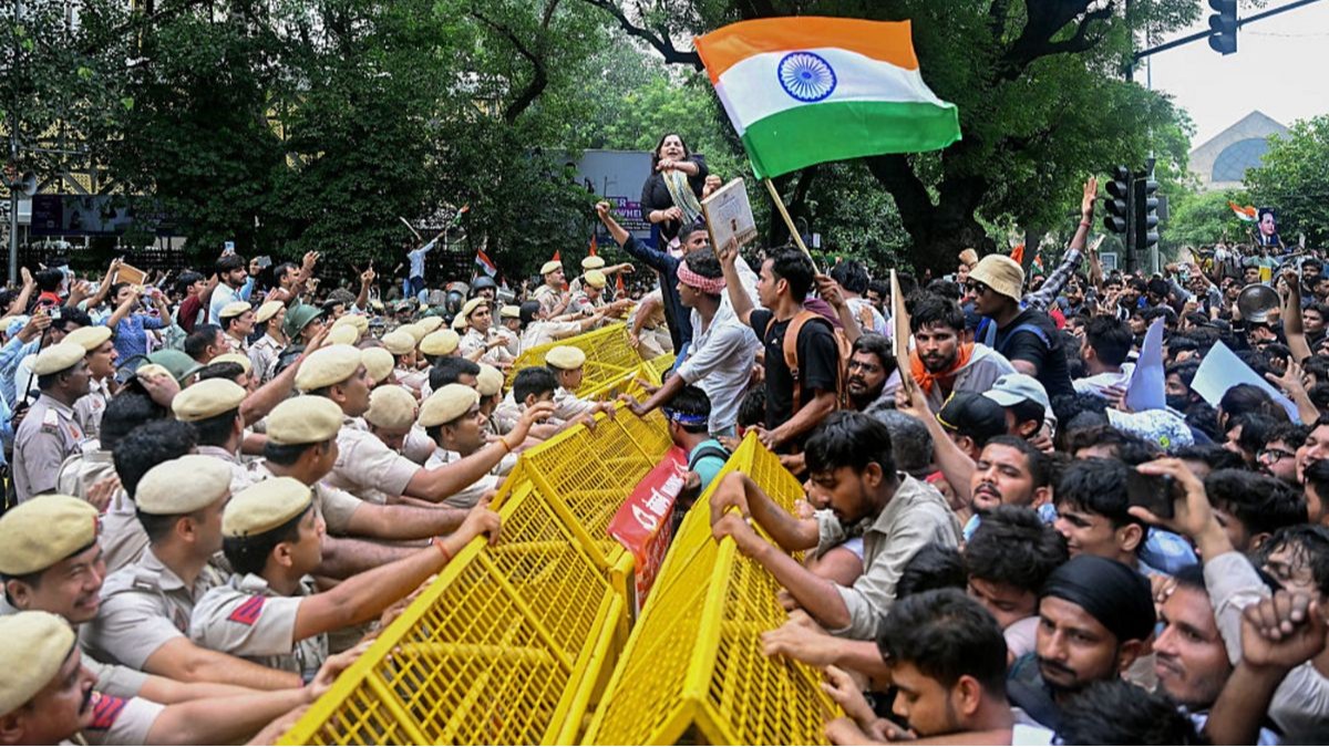 Was the Home Ministry divided on handling the CJP protests?