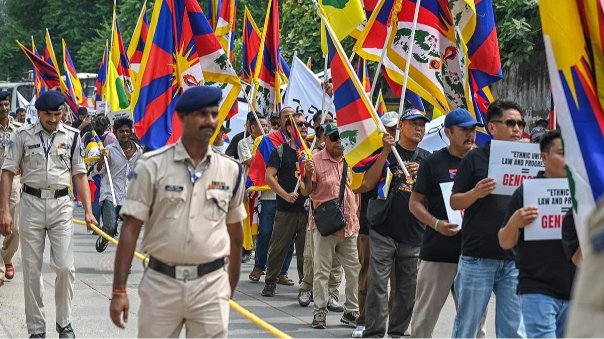 'Delhi Chalo': Tibetans in Exile Mobilize Protests as China's President Xi Jinping's Visit New Delhi for BRICS summit