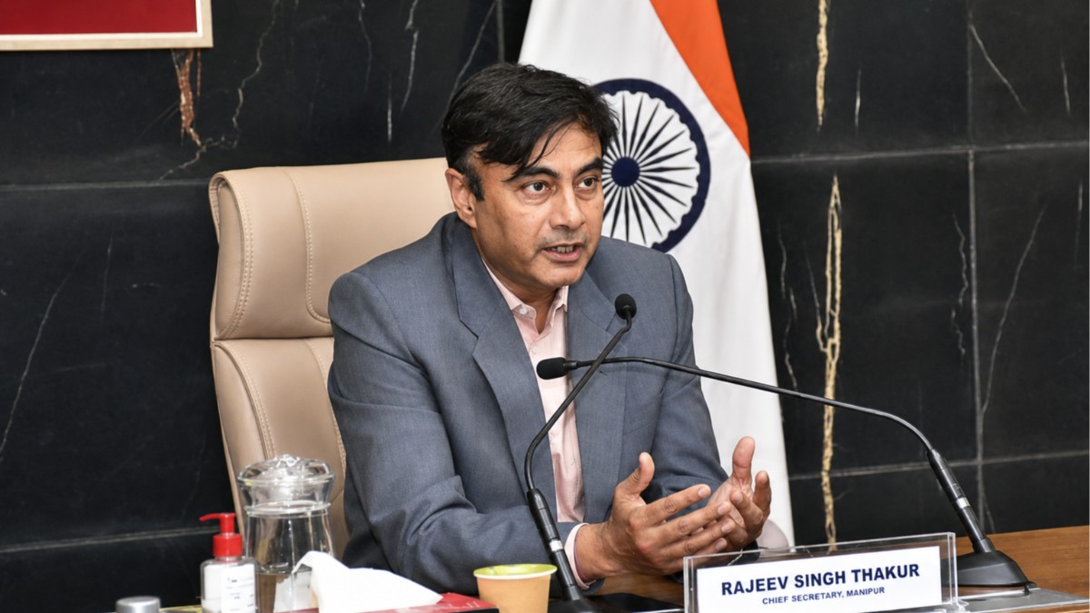 Rajeev Singh Thakur appointed Manipur Chief Secretary