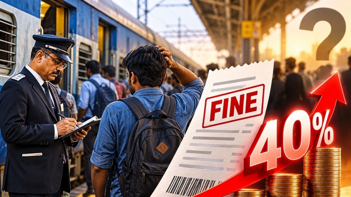 Central Railway collects 40% higher ticketless travel fines