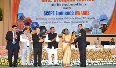 Gurdeep Singh, CMD, NTPC conferred Leadership Excellence Award