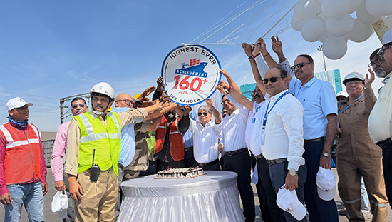 Deendayal Port Authority achieves historic milestone